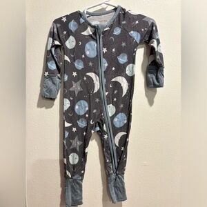 little sleepies moon and back zippy